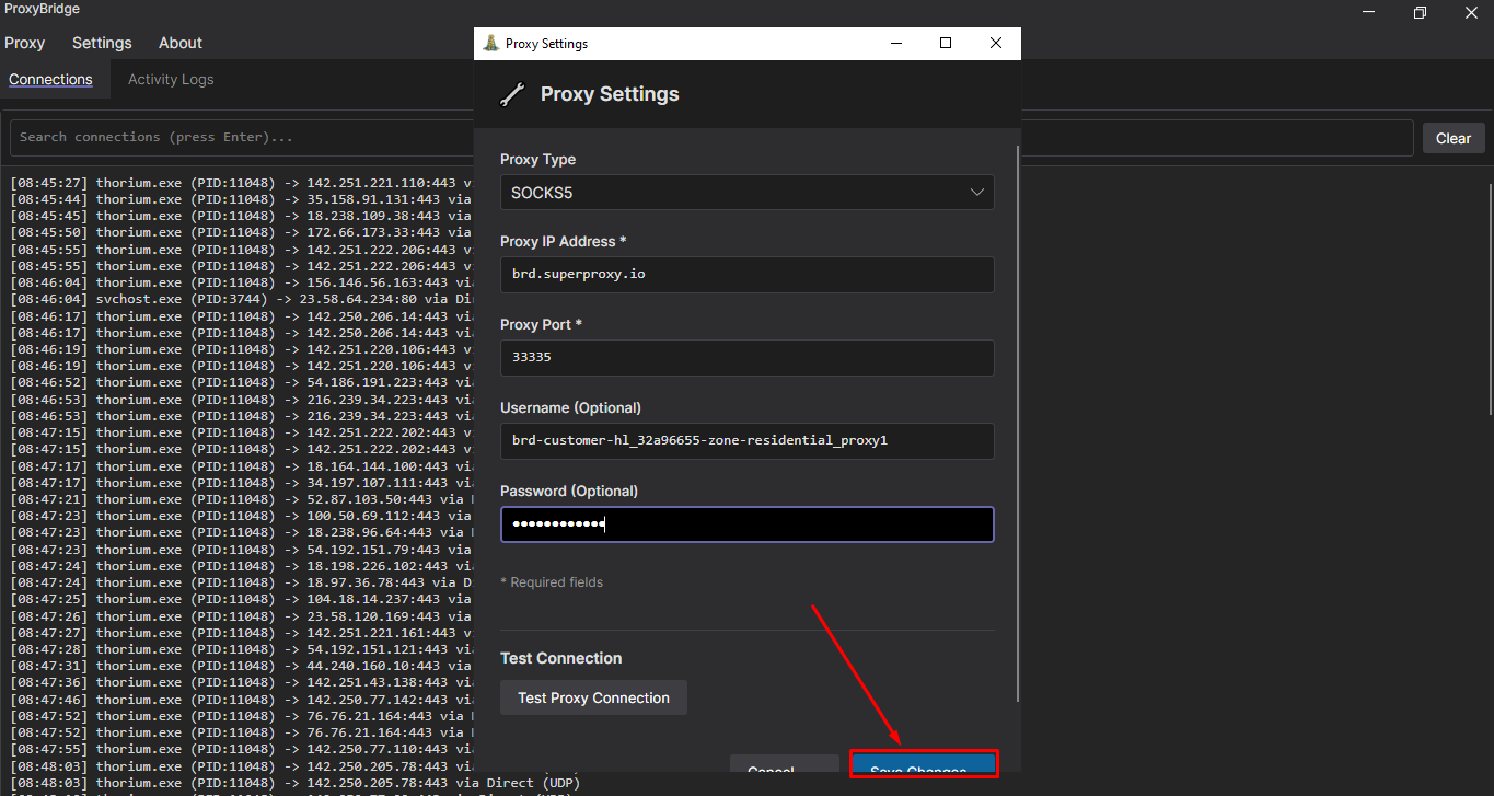 image16 Proxy Connections