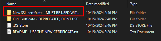 image3 Open the new SSL certificate folder.