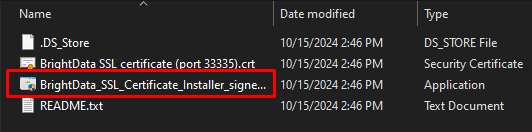 image8 Inside, locate the SSL certificate installer and run it.