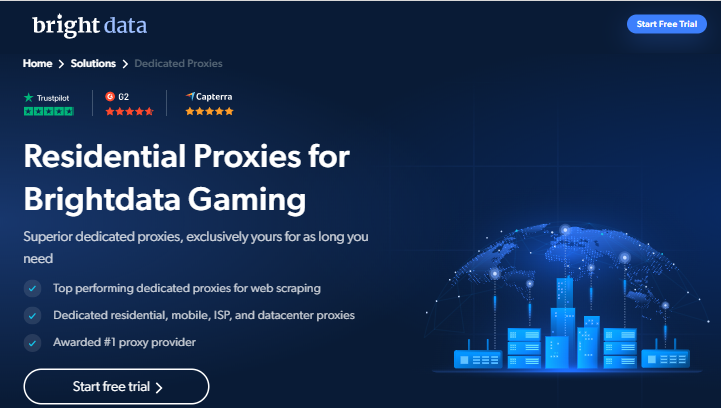 Best Residential Proxies for birghtdata Gaming Best Residential Proxies for brightdata Gaming