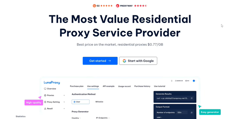 LunaProxy LunaProxy