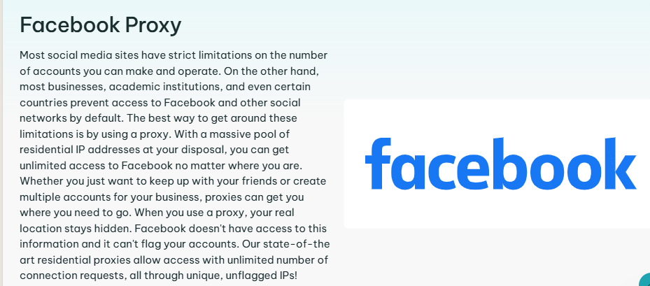 Proxies for facebook Proxies for facebook