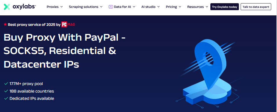 Residential Proxy with PayPal Payment Oxylabs Residential Proxy with PayPal Payment Oxylabs