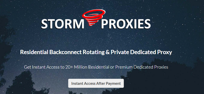 StormProxies StormProxies