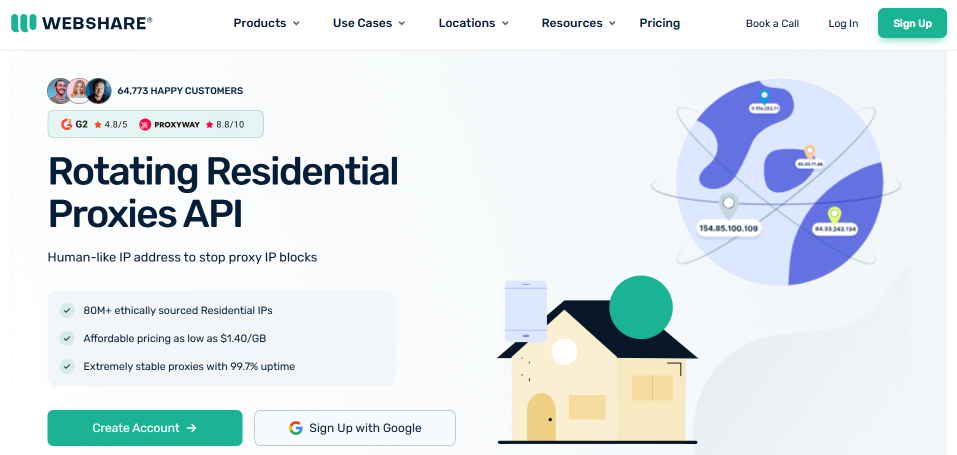 Webshare Proxy API