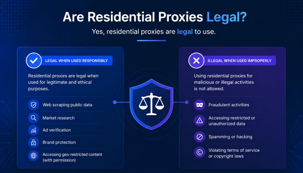 Are Residential Proxies Legal Are Residential Proxies Legal