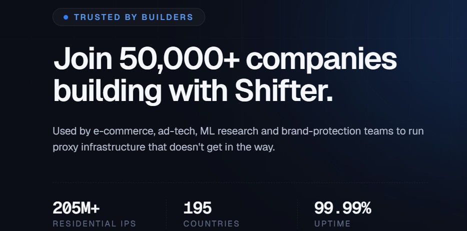 webshare review shifter review