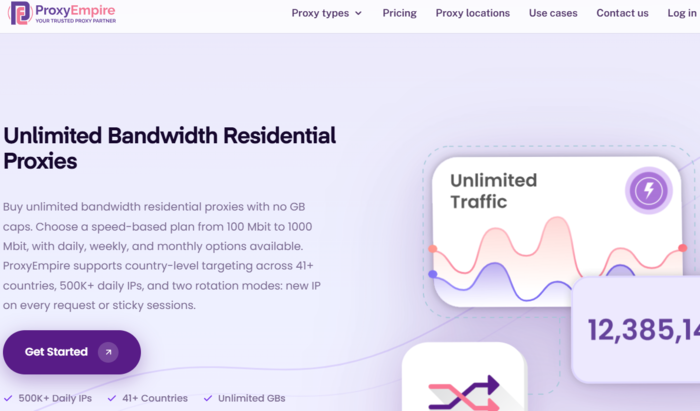 ProxyEmpire unlimited residential proxies ProxyEmpire unlimited residential proxies