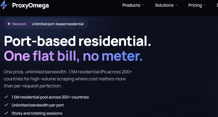 ProxyOmega unlimited residential proxies ProxyOmega unlimited residential proxies
