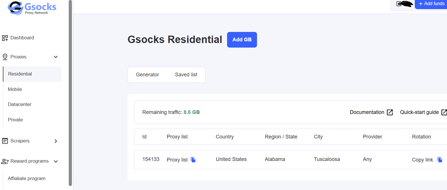 generated proxies generated proxies