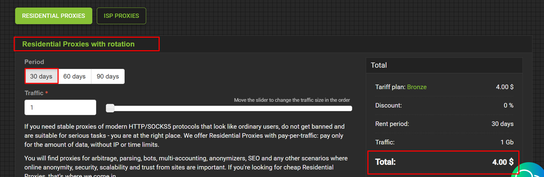 residential proxy price residential proxy price