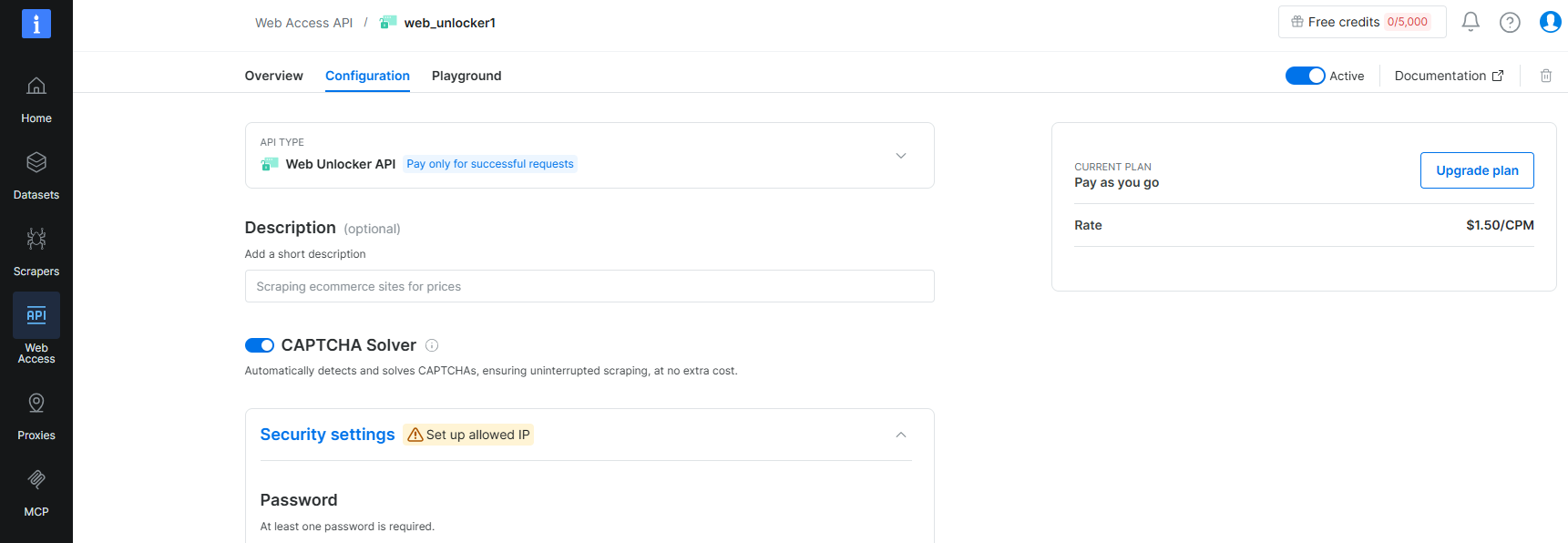 web unlocker api configration web unlocker api configration