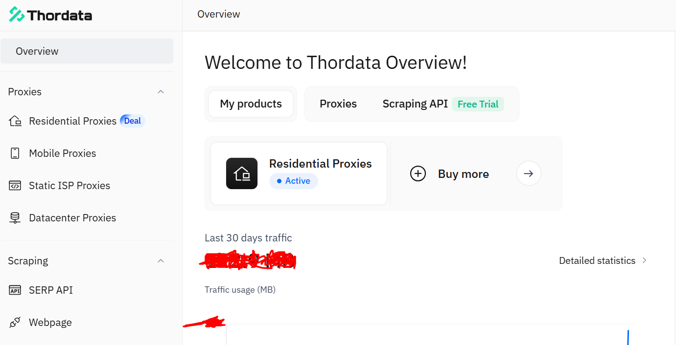 overview of Thordata Dashboard & Setup Experience overview of Thordata Dashboard & Setup Experience